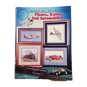 UNUSED Cross My Heart, Inc. Vintage Planes, Trains, and Automobiles - CSB 157